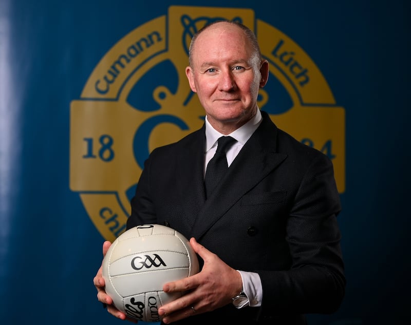 GAA Football Review Committee chairperson Jim Gavin at the GAA Football Review Committee media event held at Croke Park in Dublin. Photo by Seb Daly/Sportsfile