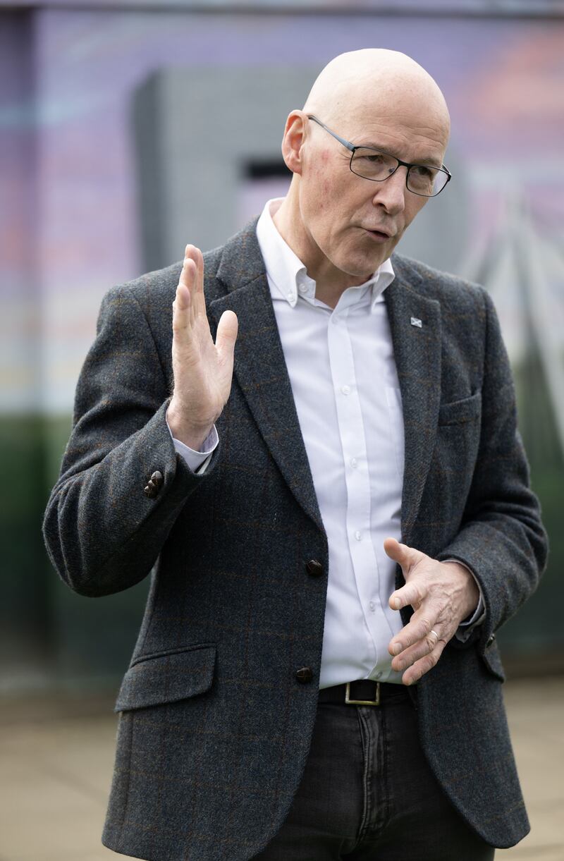 John Swinney said he would not stand for ‘prejudice’ in the Scottish Parliament