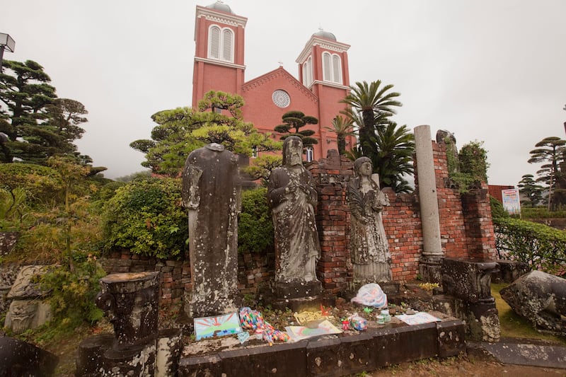 Shigemi Fukahori had prayed daily at Urakami church