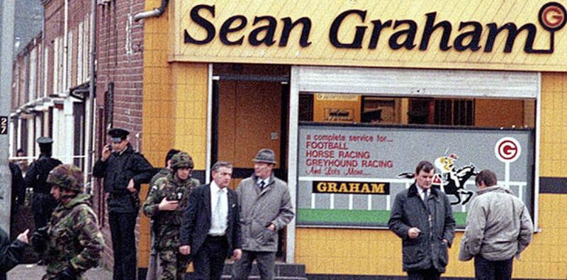 Five people died in the 1992 Sean Graham Bookmakers massacre  