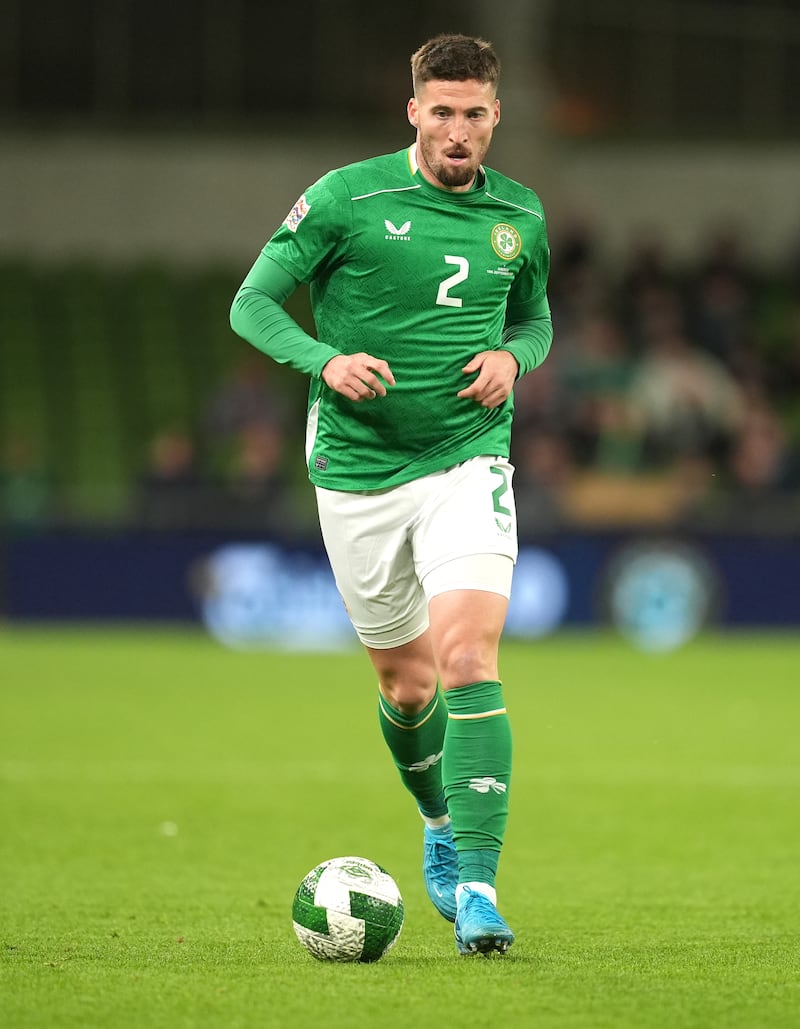 Matt Doherty, pictured, has been drafted back into the Republic of Ireland squad because of Seamus Coleman’s injury