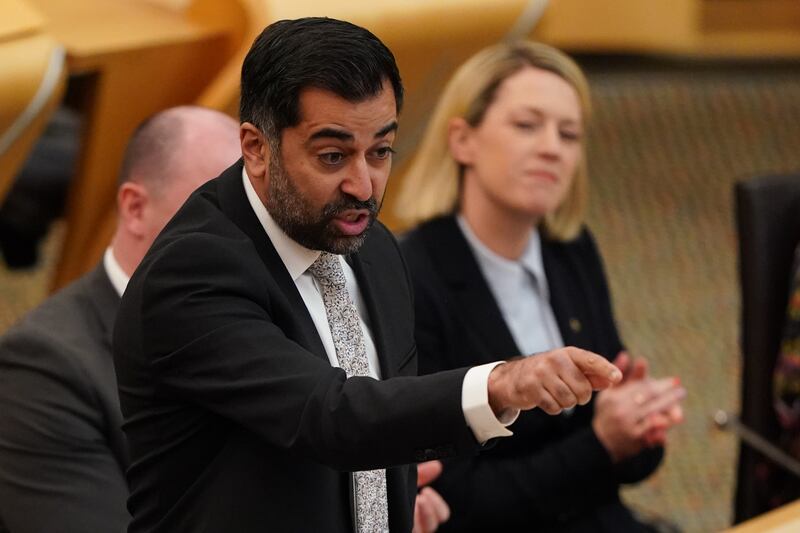 Humza Yousaf said he is not considering standing down