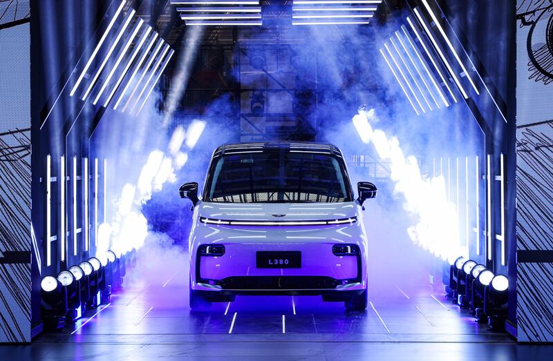 LEVC has started prototype production of the new MPV. (LEVC)