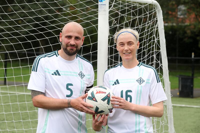 The northern Ireland team that are going to the first transplant world cup in Italy. PICTURE: MAL MCCANN