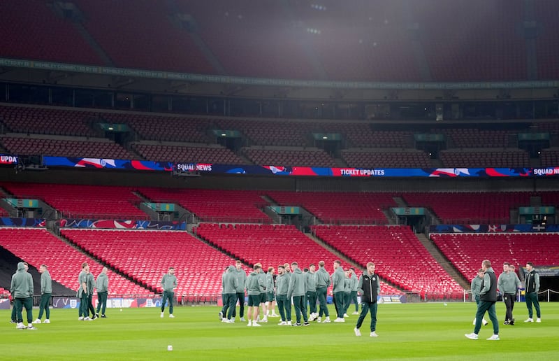 Republic of Ireland have never won at Wembley