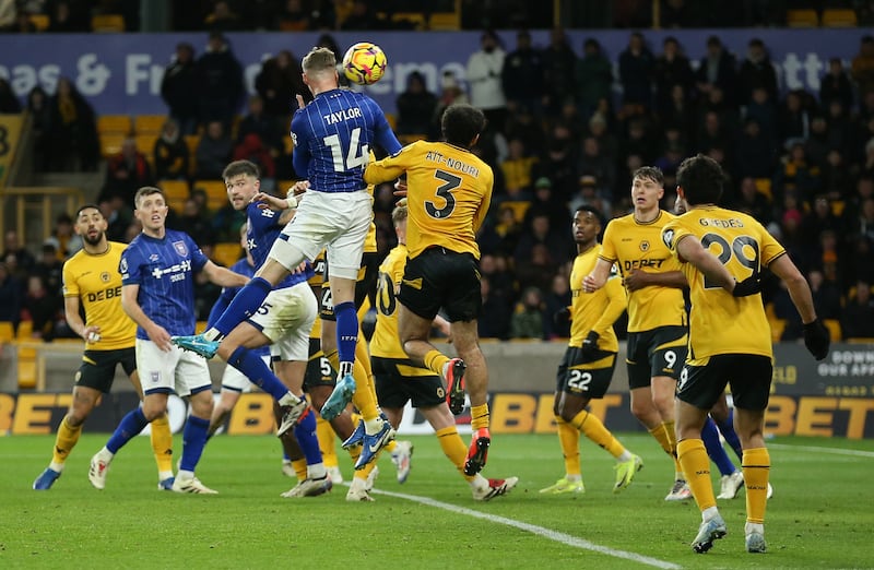 Jack Taylor’s goal handed Wolves their fourth successive defeat