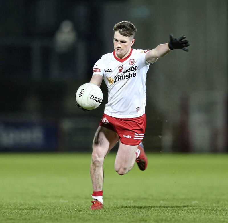 Ruairi Canavan kicked two points in Tyrone&#39;s win over Kerry 
