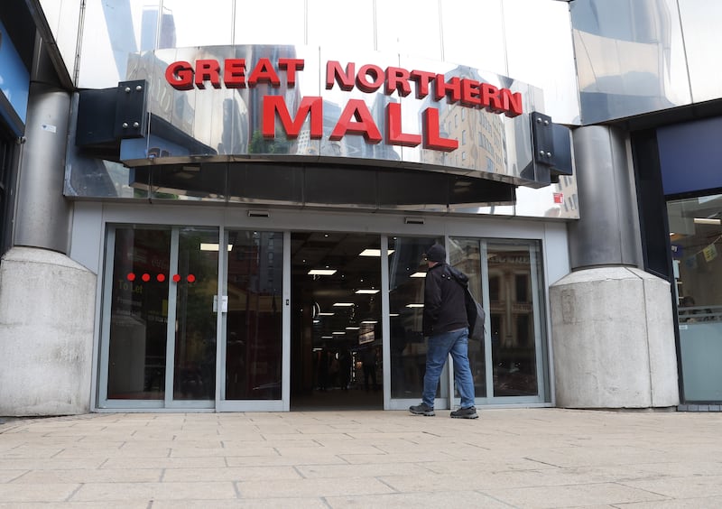 Great Northern Mall in Belfast city Centre.
PICTURE COLM LENAGHAN