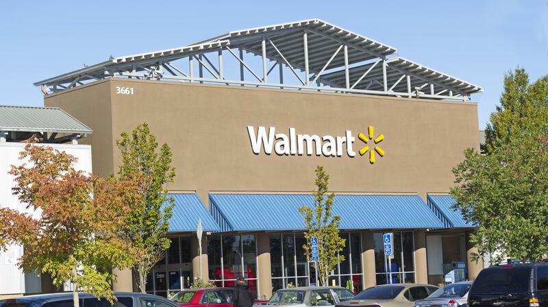 Walmart said the top “clearly violates our policies.”