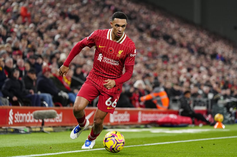 Trent Alexander-Arnold gave Liverpool and England an injury worry