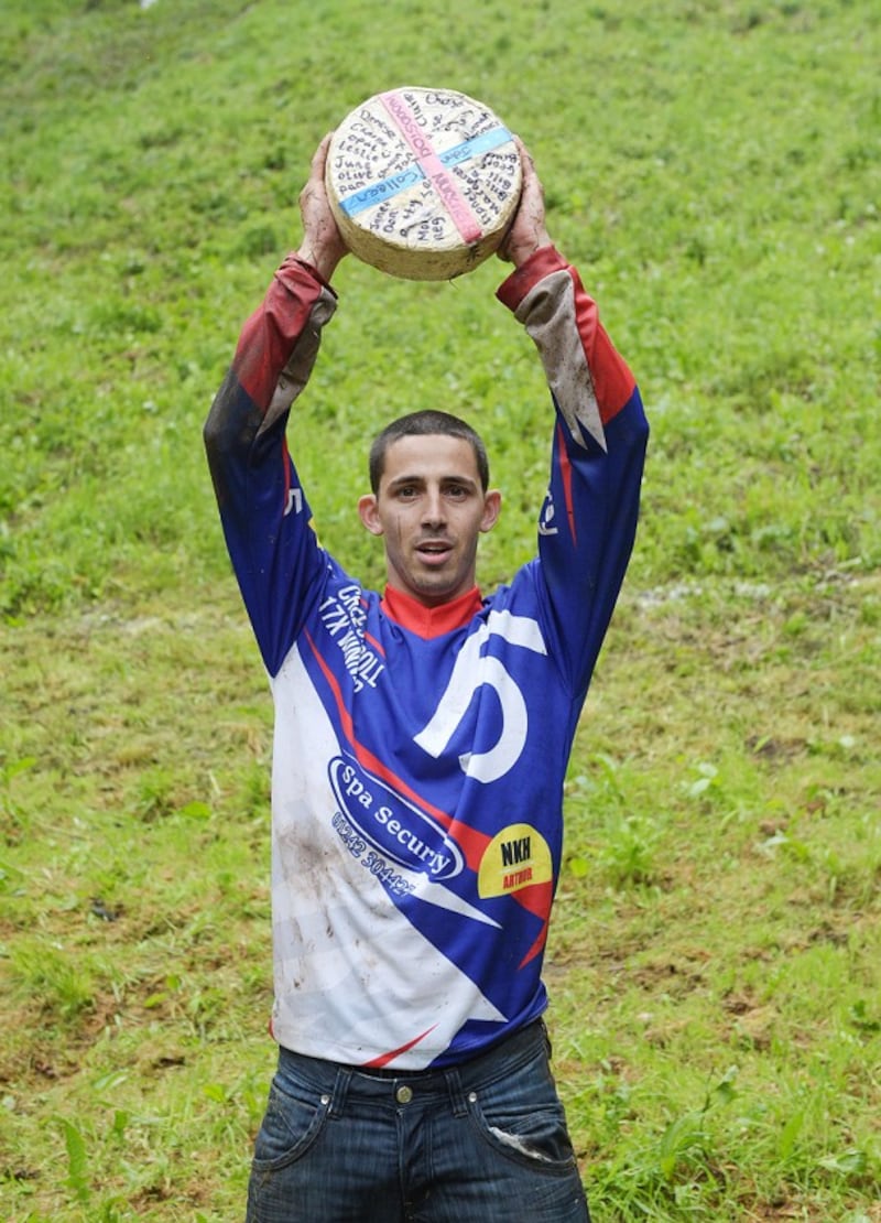 Chris Anderson cheese rolling