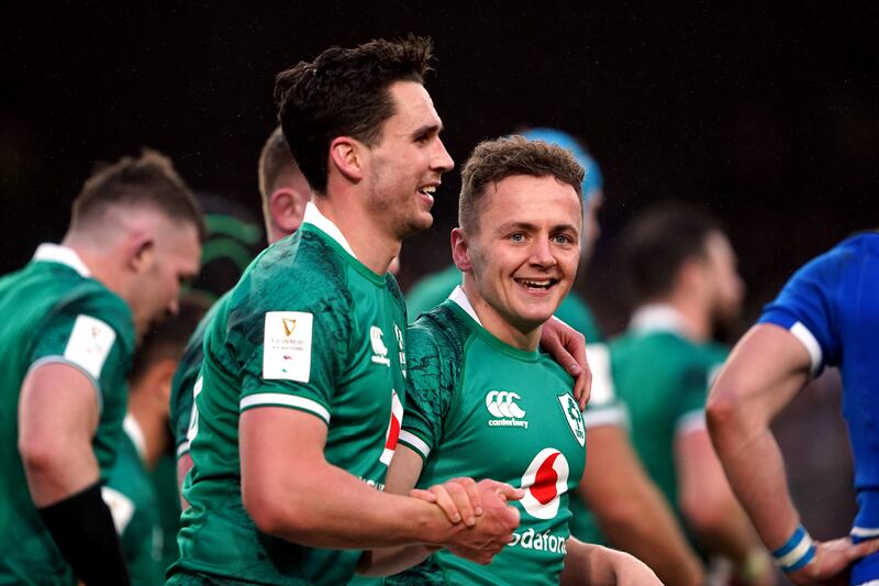 Joey Carbery and Michael Lowry