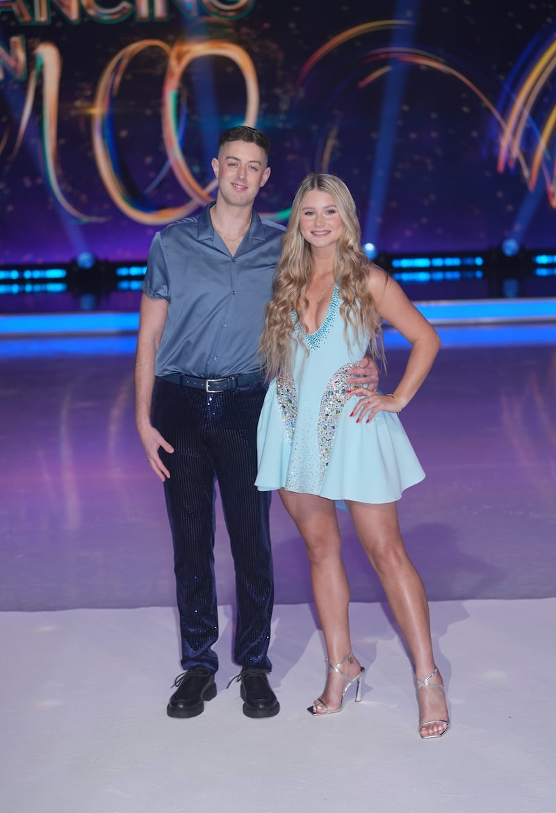 Colin Grafton and Mollie Pearce who will be partnered together on the show