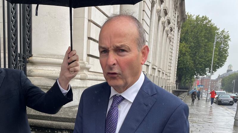 Fianna Fáil leader Micheál Martin. Picture by David Young/PA