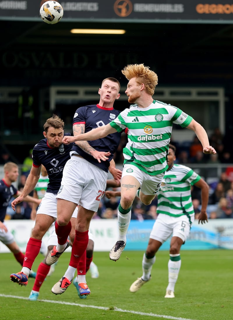 Republic of Ireland defender Liam Scales is playing Champions League football with Celtic this season