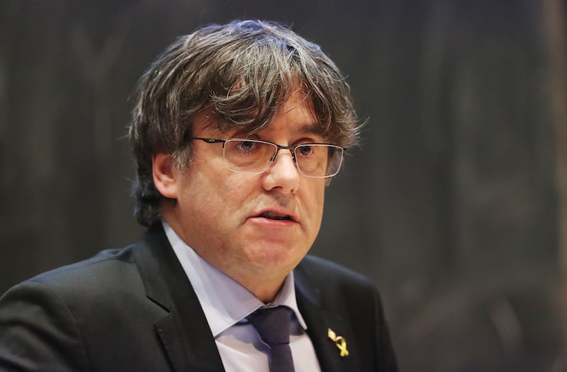 The amnesty could benefit former Catalan regional president Carles Puigdemont, who is a fugitive from Spanish law in Belgium