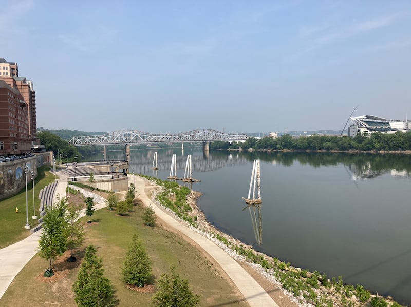 The Ohio River (Hannah Stephenson/PA)