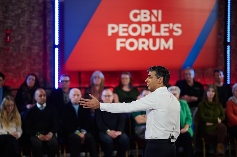 Ofcom said the programme People’s Forum: The Prime Minister broke ‘due impartiality rules’ by giving Rishi Sunak a ‘mostly uncontested platform’