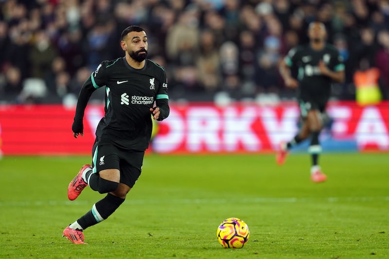 Mohamed Salah shone at the London Stadium