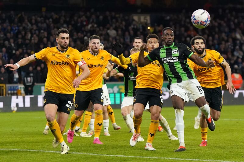 Wolves defeated Brighton to book their place in the quarter-finals