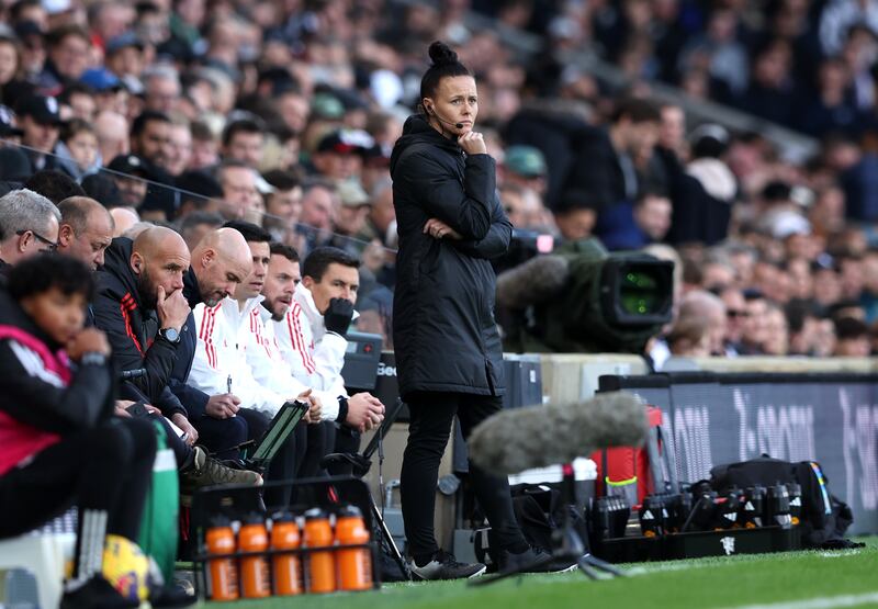 Rebecca Welch is no stranger to firsts in the men’s game, having last month been fourth official in a Premier League match at Craven Cottage