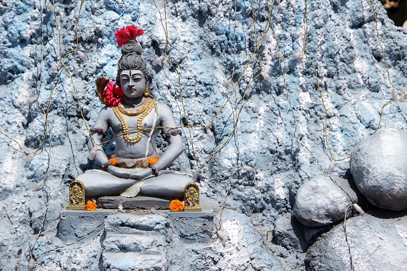 Statue of Lord Shiva at Amba Bhavani Temple, Bengaluru