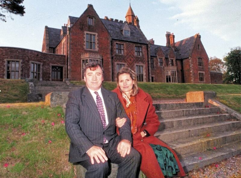 Lord Ballyedmond and his wife Mary, pictured at their home in Rostrevor in 2005. Picture by Pacemaker 