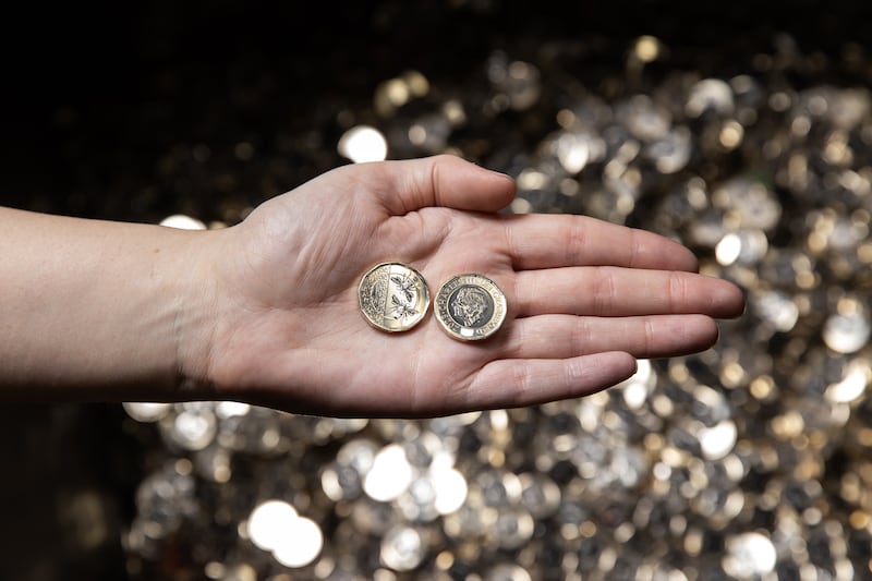 The new £1 coin which is now in circulation