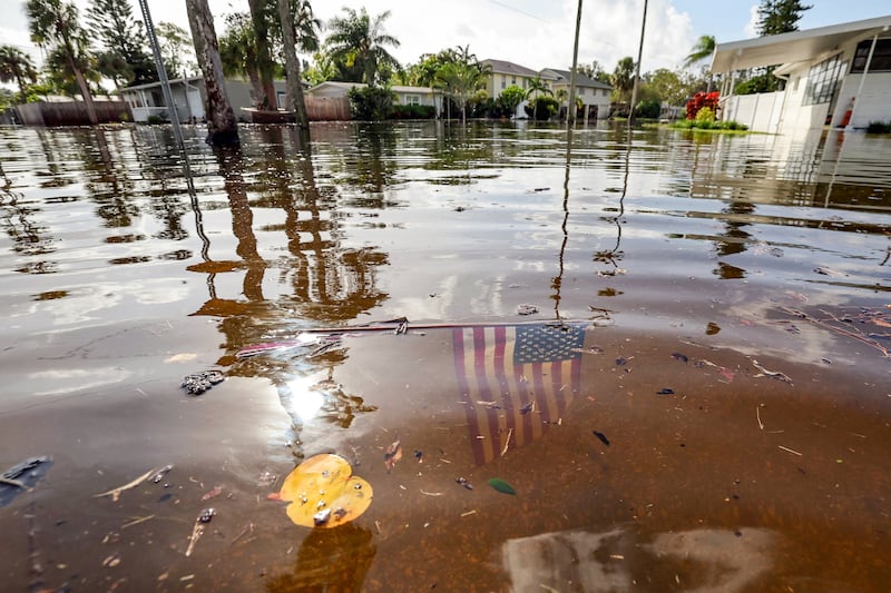 Many communities are still reeling from the effects of Hurricane Helene (AP)