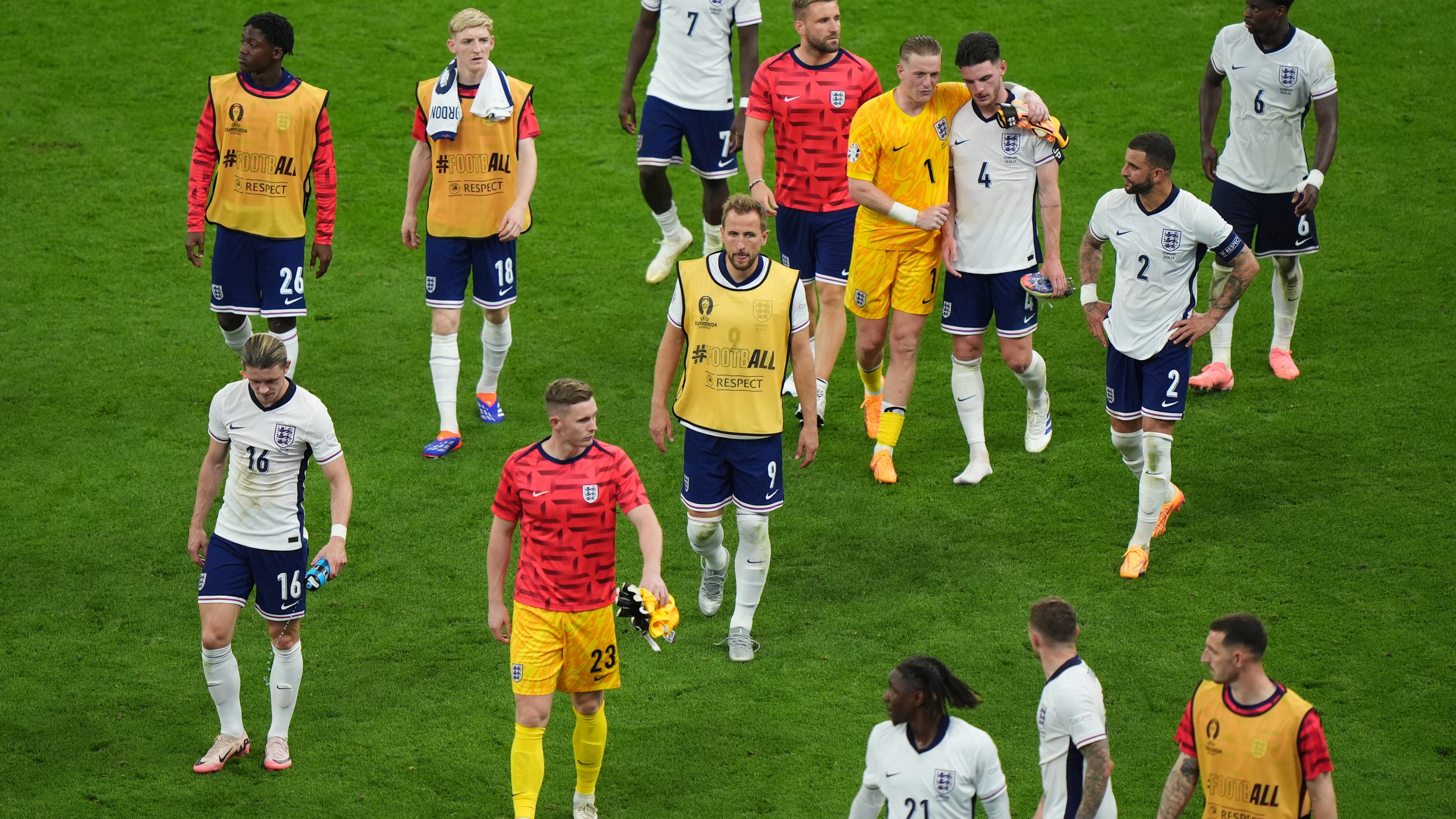 England players have been the subject of nearly 600 referrals of online abuse during Euro 2024