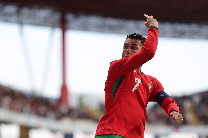 Cristiano Ronaldo starred for Portugal against Ireland (Luis Vieira/AP)