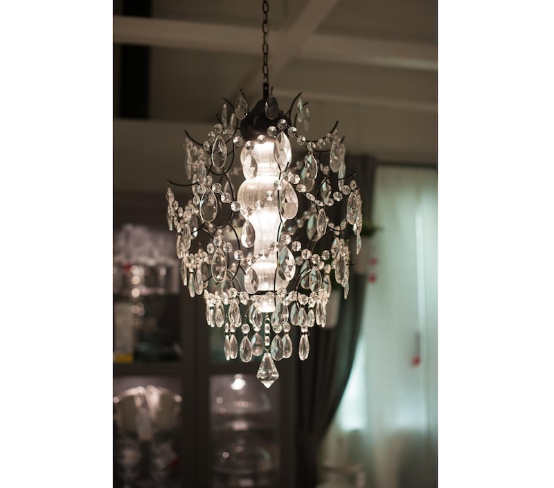 Chandeliers lend a luxe element to any space