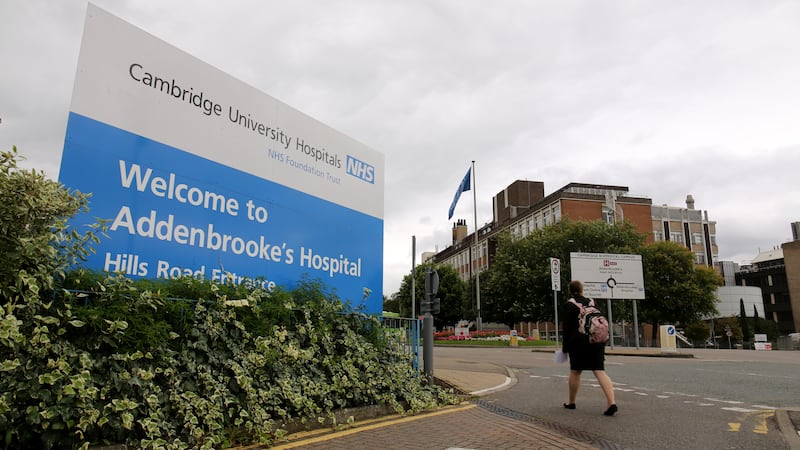 Addenbrooke’s University Hospital in Cambridge