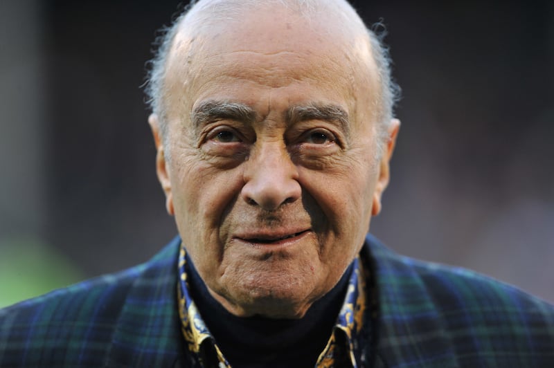 Mohammed Al Fayed is alleged to have been behind a number of sexual assaults