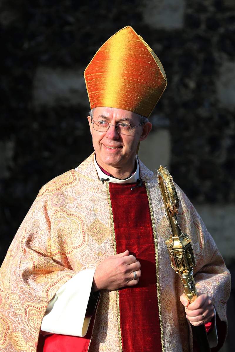 The Archbishop of Canterbury was ordained in 2013