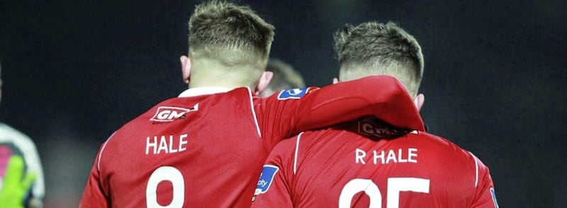 Rory and Ronan Hale have quickly emerged as key players at Seaview Picture: Margaret McLaughlin 