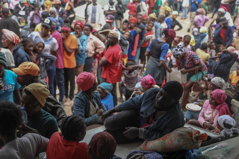 Nearly two million people are on the verge of starvation in Haiti (AP)