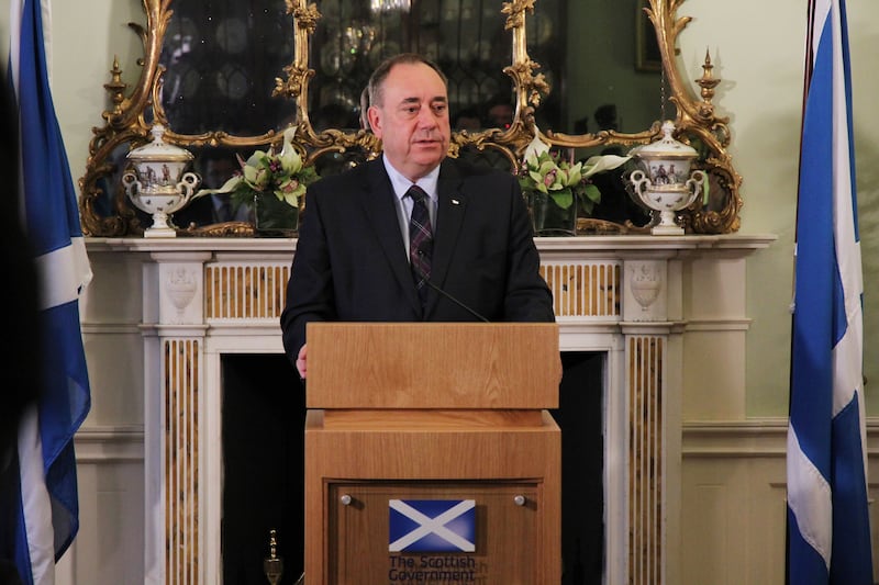 Alex Salmond resigned as first minister after the vote