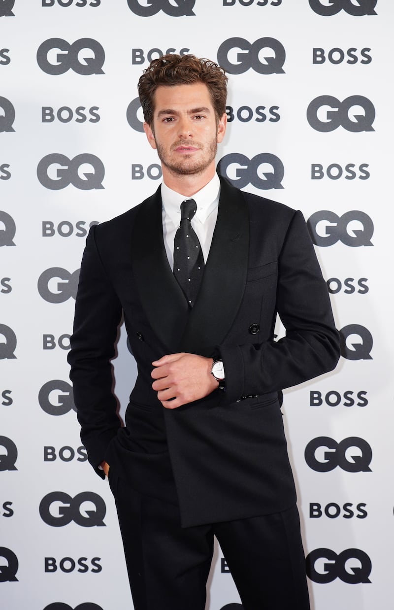 Andrew Garfield attending the GQ Men of the Year Awards