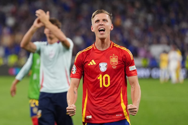 Dani Olmo has scored three goals and made two for Spain