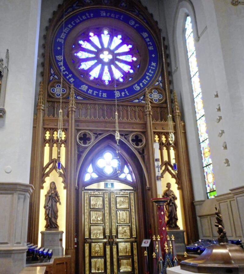 The Marian Doors of St Michael&#39;s Cathedral Basilica 