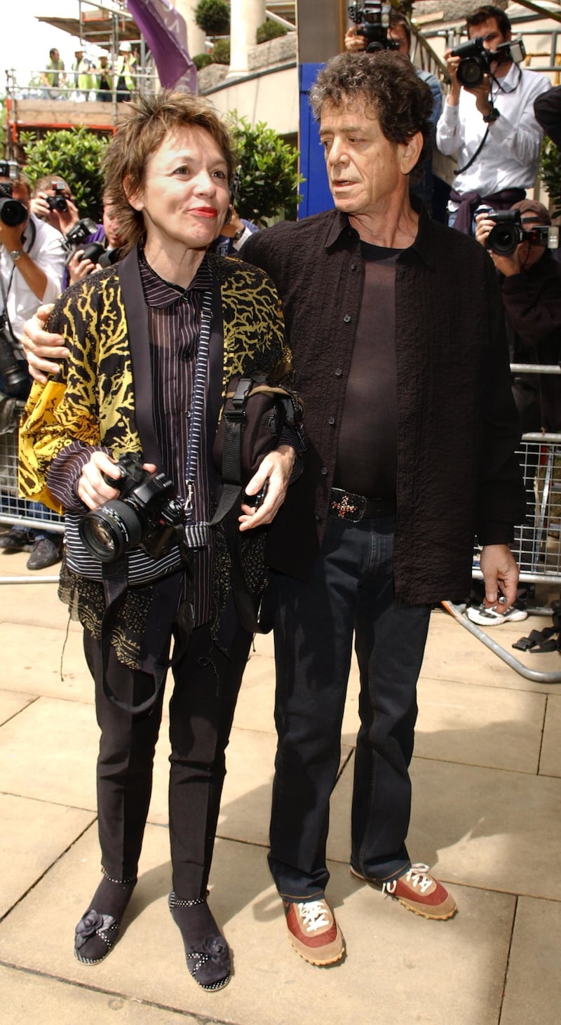 Lou Reed and Laurie Anderson