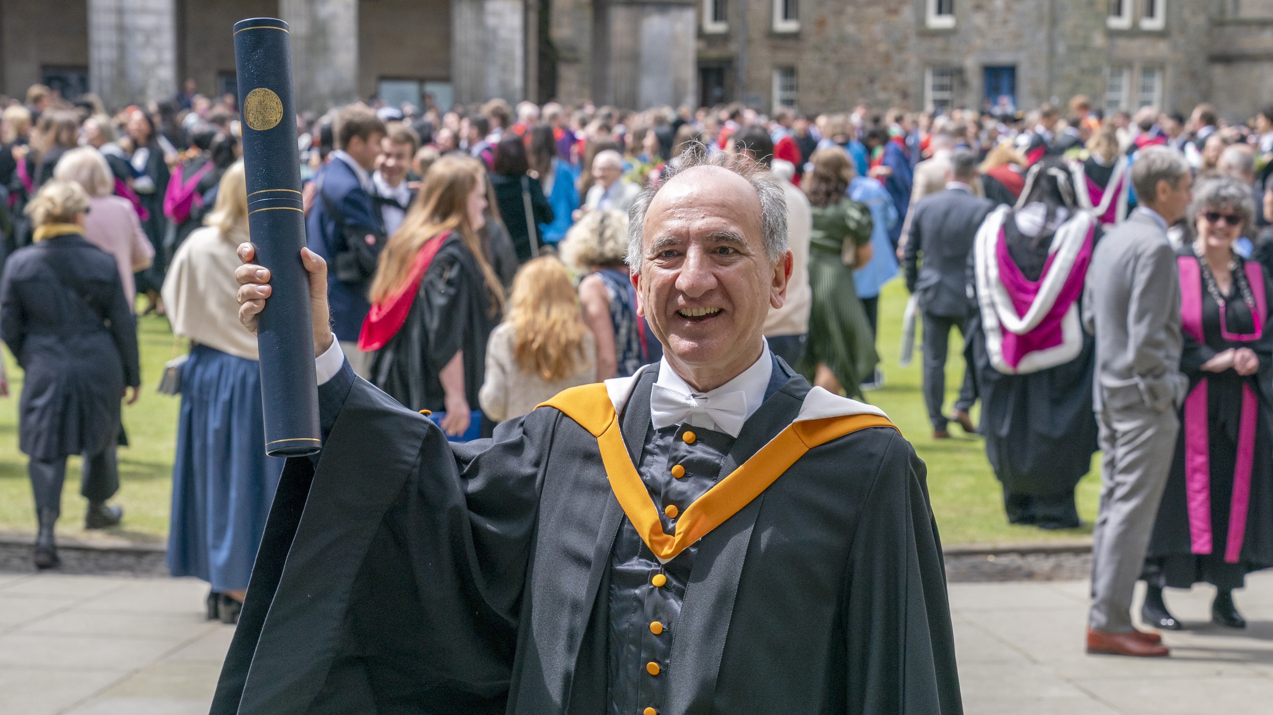 The Thick of It creator Armando Iannucci has received and honorary degree