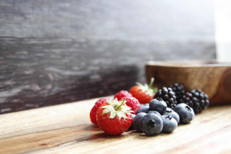 Berries are rich in flavanols