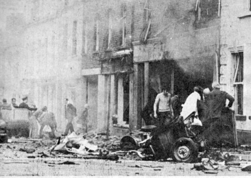  Two bombs were detonated in the IRA attack close to the centre of Coleraine on June 12, 1973,