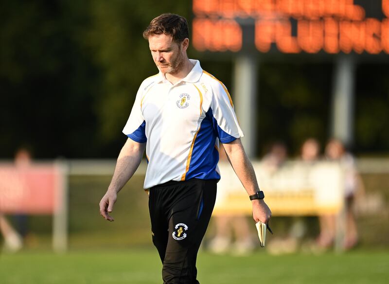 Errigal Ciaran manager Enda McGinley