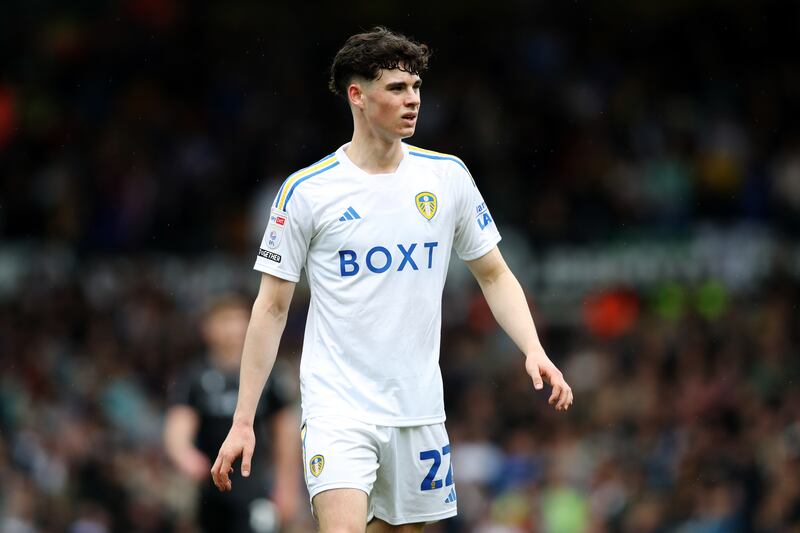 Leeds have rejected a £35million bid from Brentford for talented 18-year-old Archie Gray