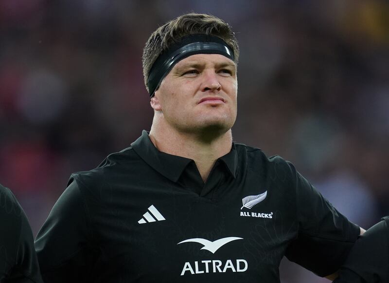 Scott Barrett leads the All Blacks against England