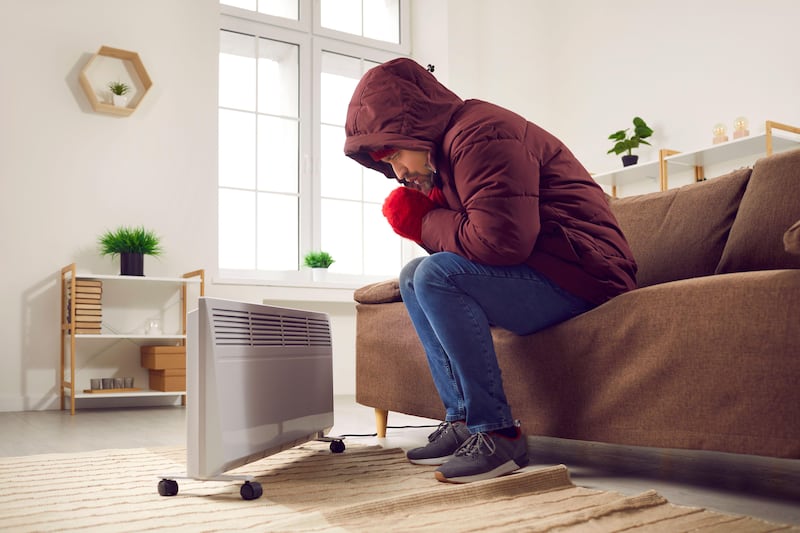 Indoor heating can lead to dehydration