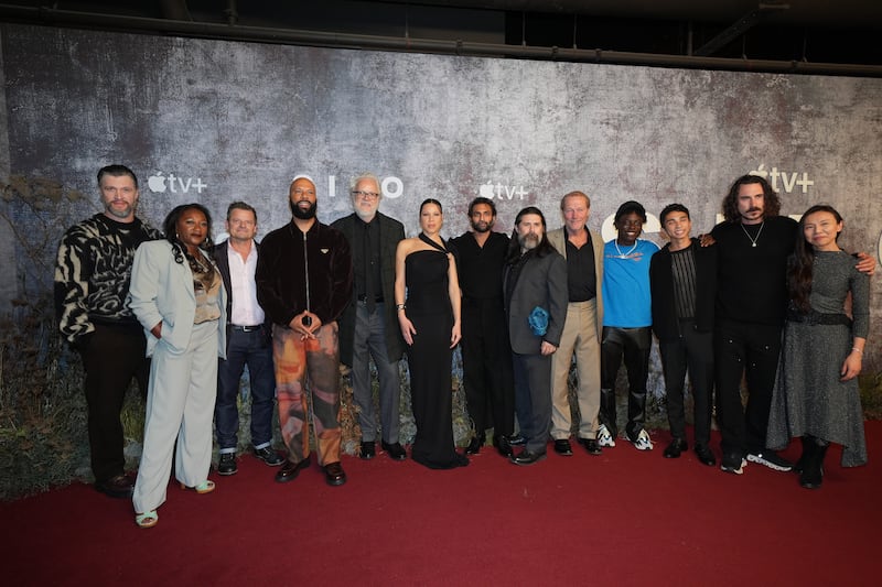 Cast and crew at the world premiere of Apple TV+’s Silo season two at Picturehouse Central, London